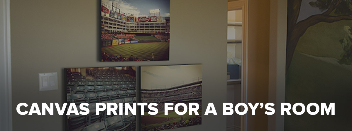 Canvas Prints for a Boy’s Room