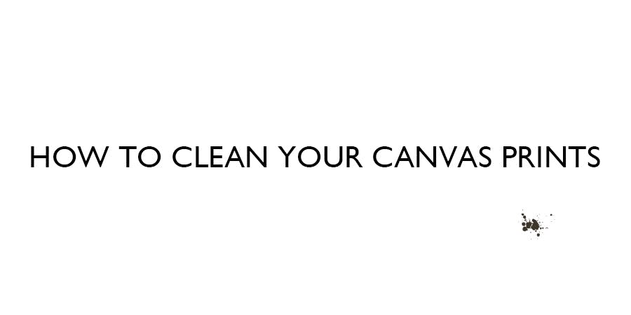How to Clean a Canvas Print Picture with Canvas Press