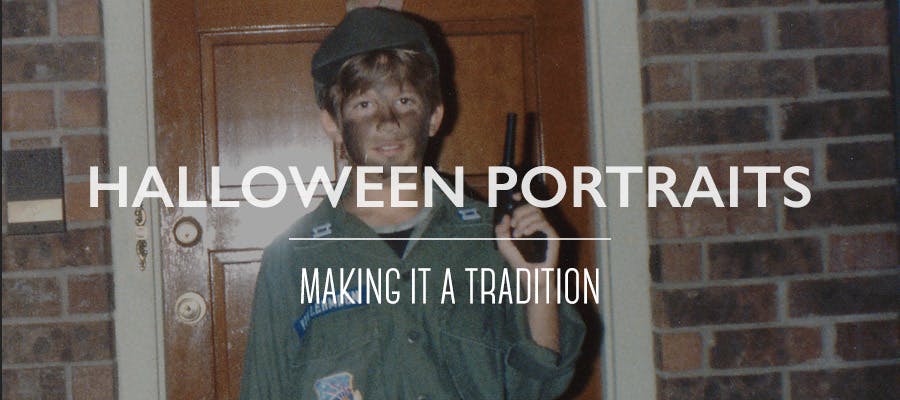 Halloween Family Portraits | Spooky Family Photo Tradition