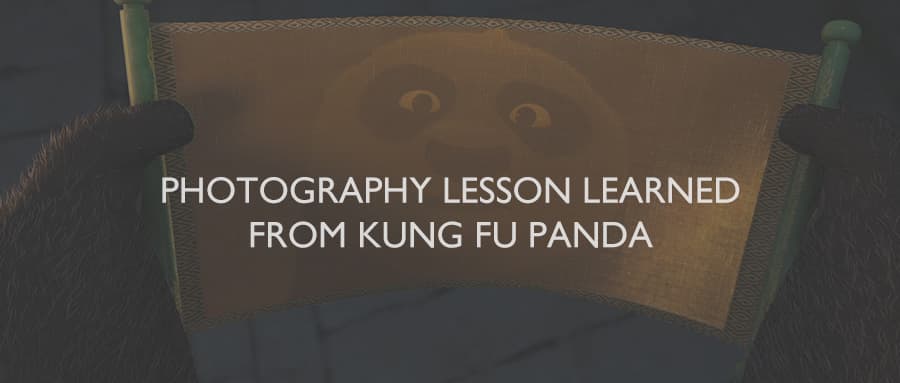 Successful Photography Lessons from Kung Fu Panda